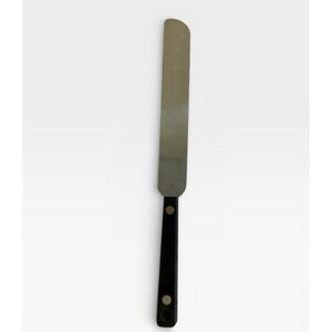 Bi-Cor Stainless Steel Cake Spatula Wooden Handle Made in USA